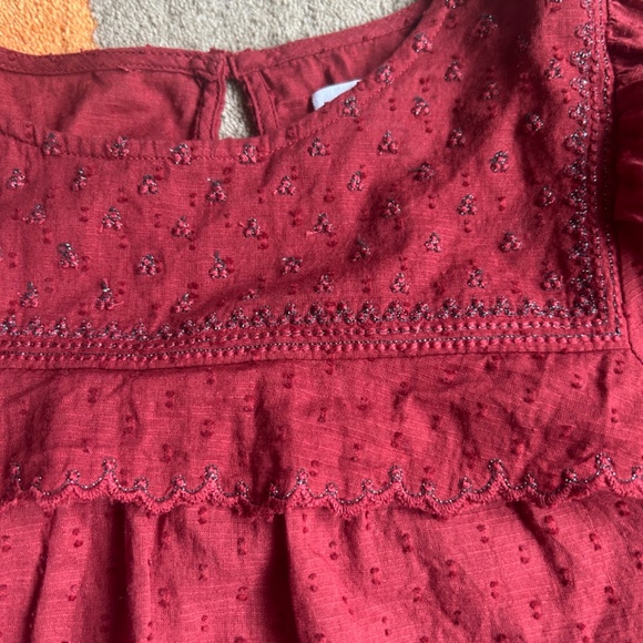 Velvet Brand Cotton Peplum Top - Picture 4 of 5